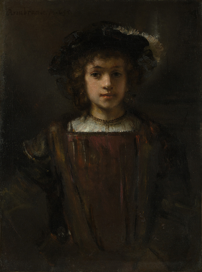  伦勃朗·梵·莱茵 Rembrandt van Rijn——伦勃朗的儿子提图斯